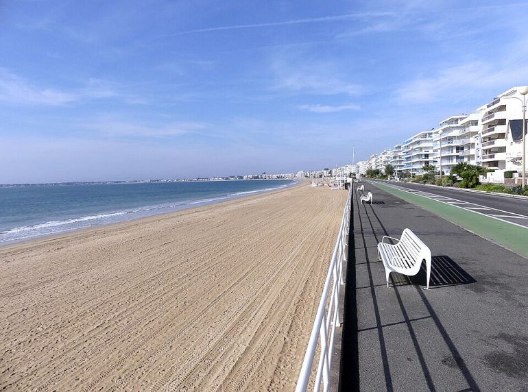 Boulevard de l'Océan et Plage de la Baule (octobre 2022)